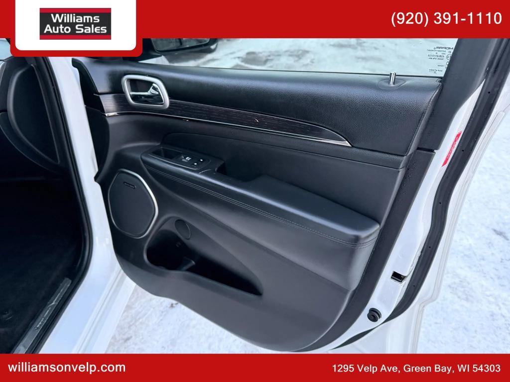 used 2018 Jeep Grand Cherokee car, priced at $22,250