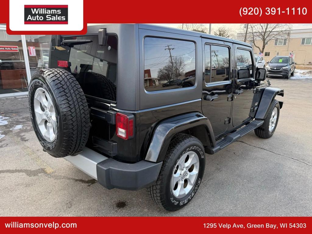 used 2013 Jeep Wrangler Unlimited car, priced at $16,750