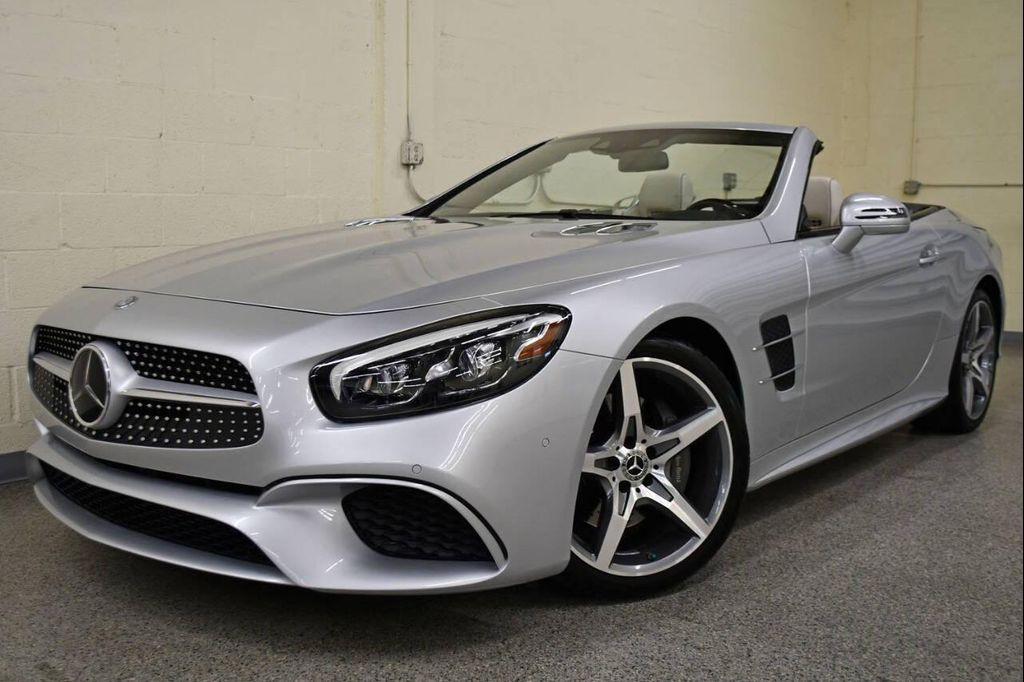used 2017 Mercedes-Benz SL 550 car, priced at $57,900