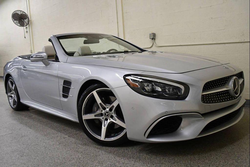 used 2017 Mercedes-Benz SL 550 car, priced at $57,900