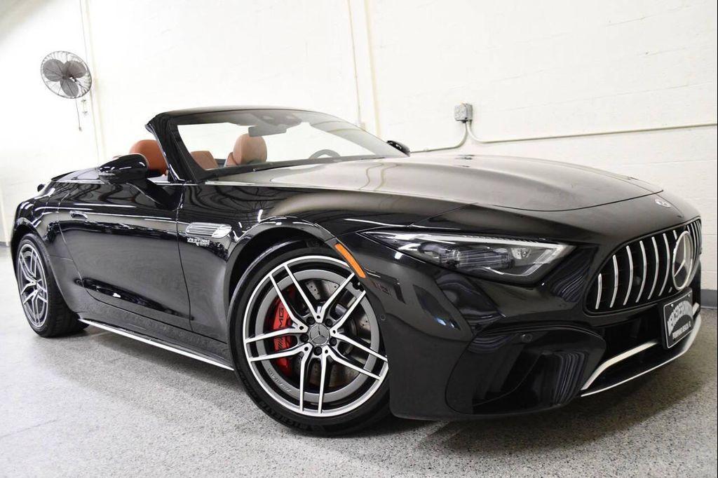 used 2022 Mercedes-Benz AMG SL 55 car, priced at $96,900