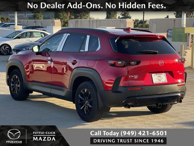 new 2026 Mazda CX-50 Hybrid car, priced at $40,097