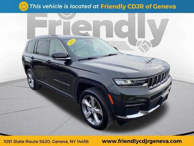 used 2022 Jeep Grand Cherokee L car, priced at $27,495