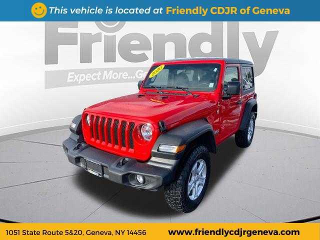 used 2020 Jeep Wrangler car, priced at $27,895