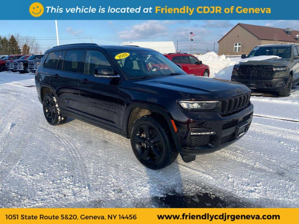 used 2022 Jeep Grand Cherokee L car, priced at $29,695