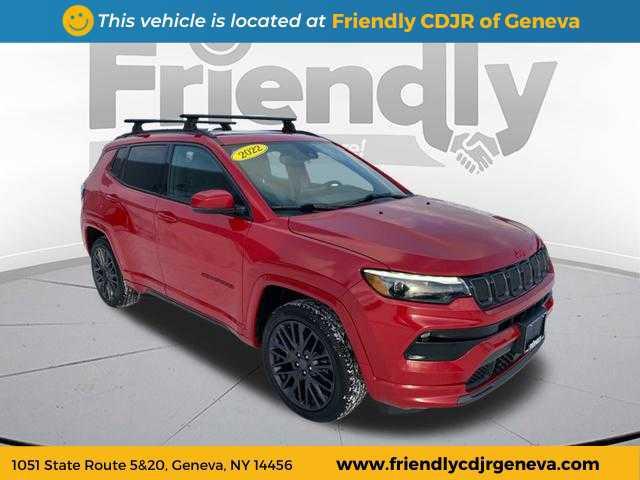 used 2022 Jeep Compass car, priced at $21,995