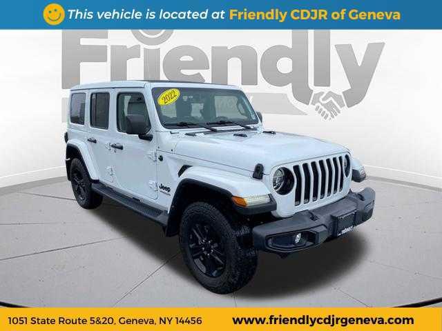 used 2022 Jeep Wrangler Unlimited car, priced at $32,995