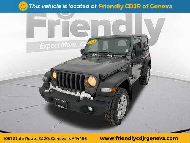used 2021 Jeep Wrangler car, priced at $26,495