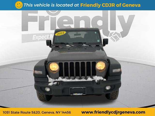 used 2021 Jeep Wrangler car, priced at $24,495
