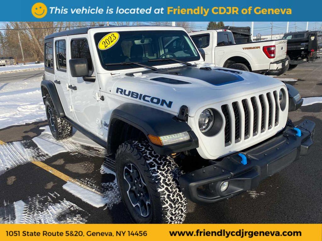 used 2023 Jeep Wrangler 4xe car, priced at $32,995