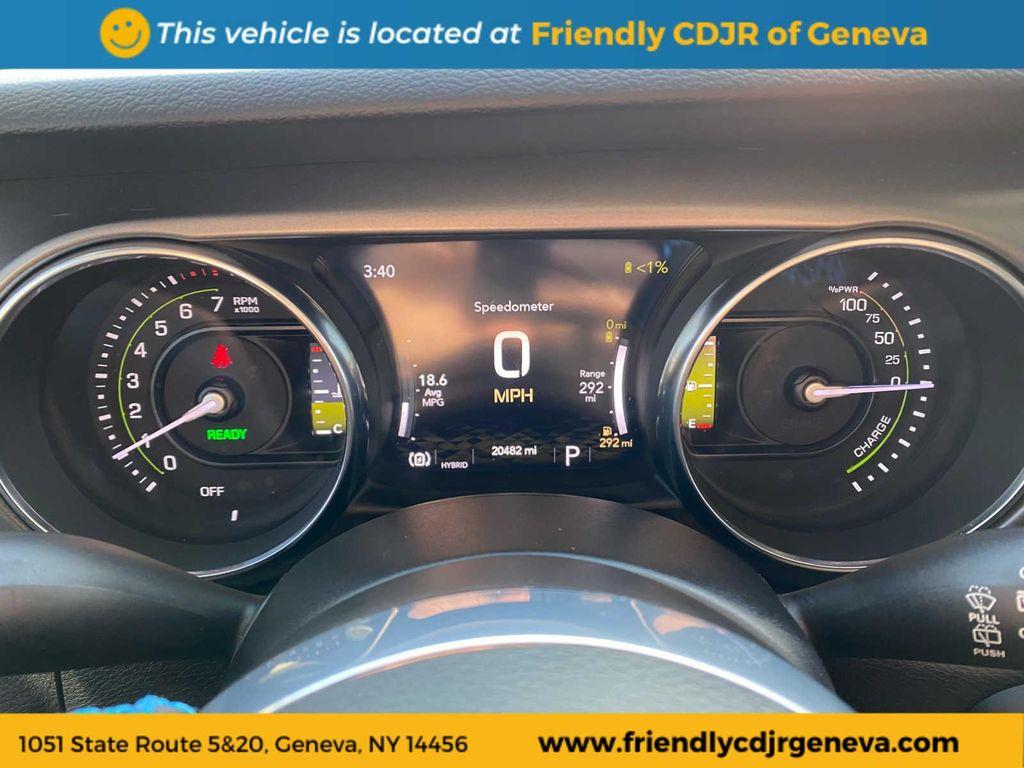 used 2023 Jeep Wrangler 4xe car, priced at $32,995