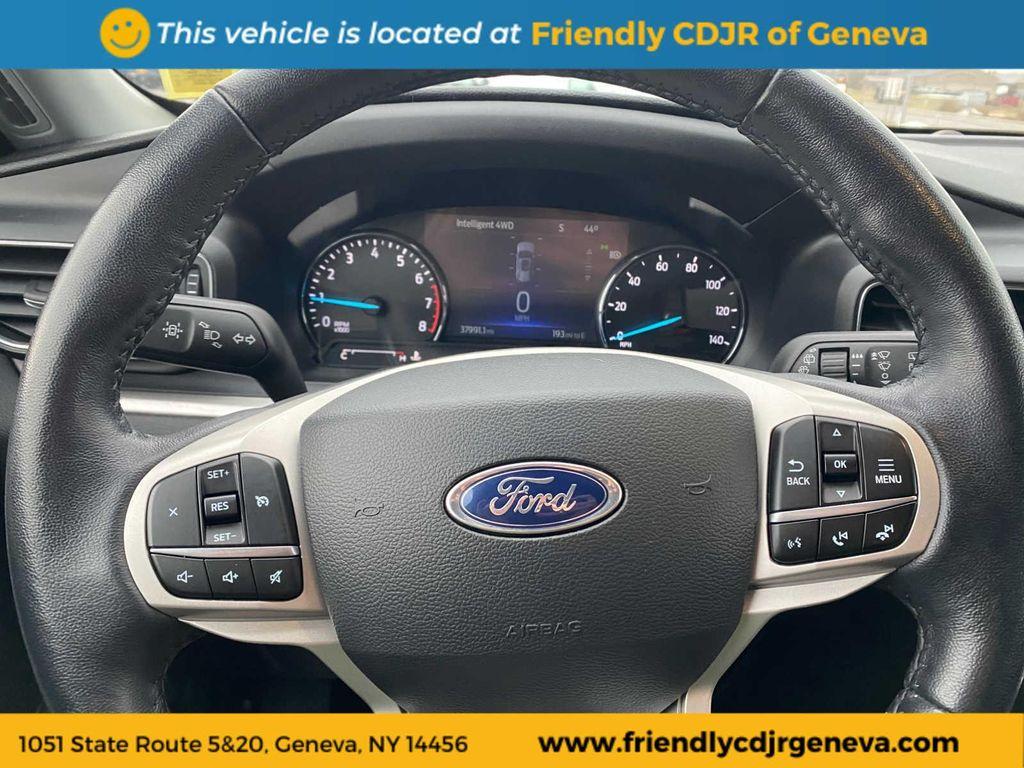 used 2022 Ford Explorer car, priced at $28,495