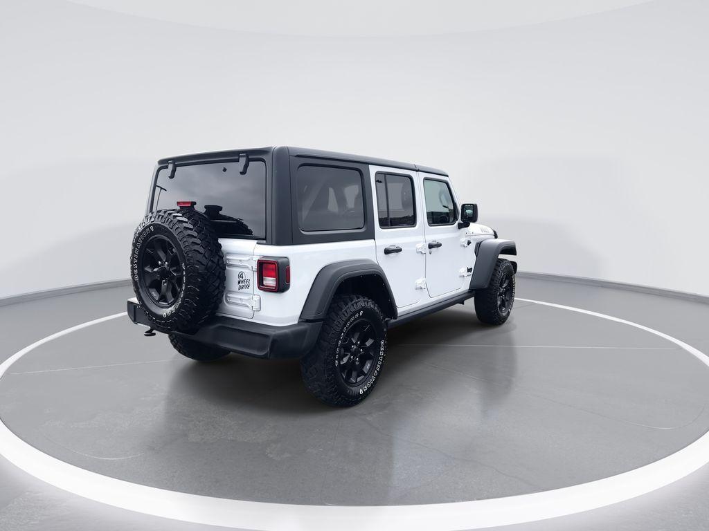 used 2022 Jeep Wrangler Unlimited car, priced at $33,489