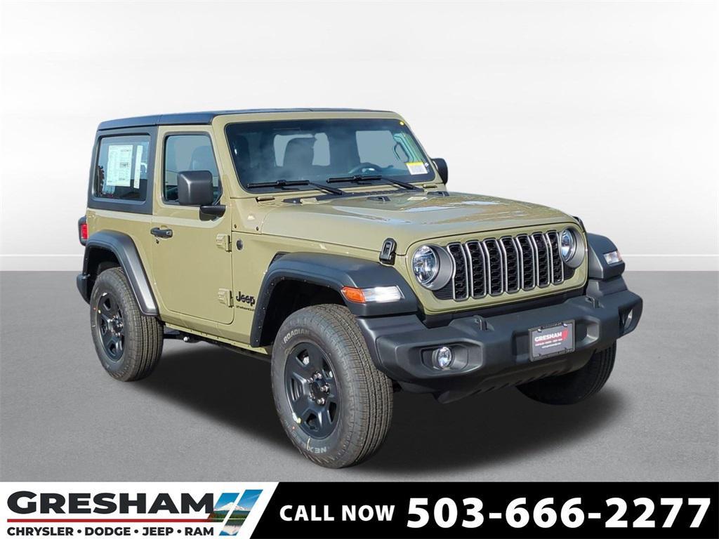 new 2026 Jeep Wrangler car, priced at $35,493