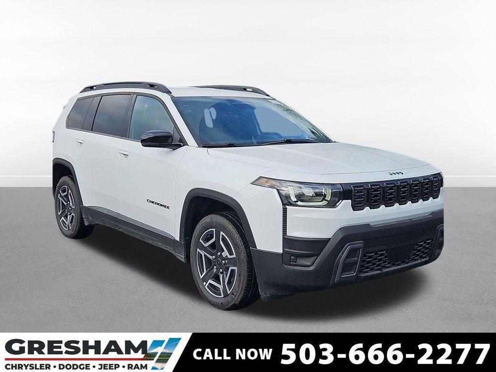 new 2026 Jeep Cherokee car, priced at $37,993