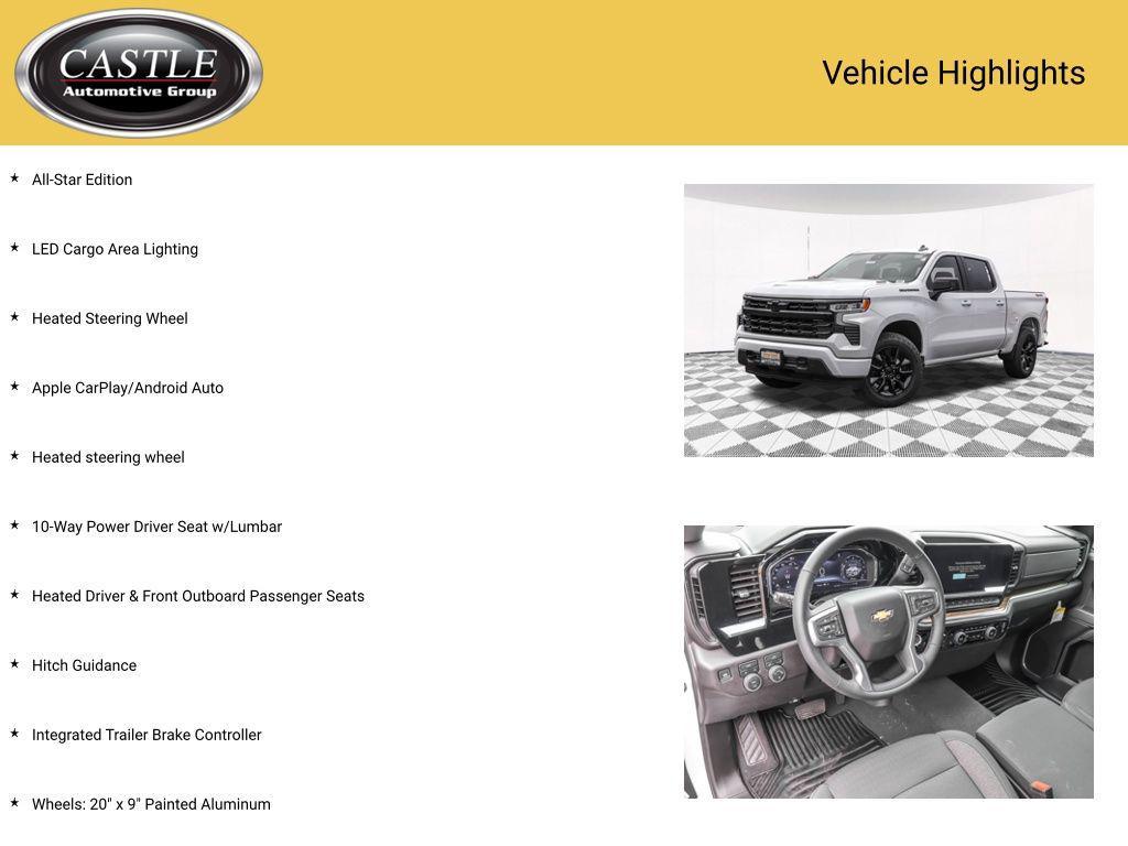 new 2025 Chevrolet Silverado 1500 car, priced at $51,431