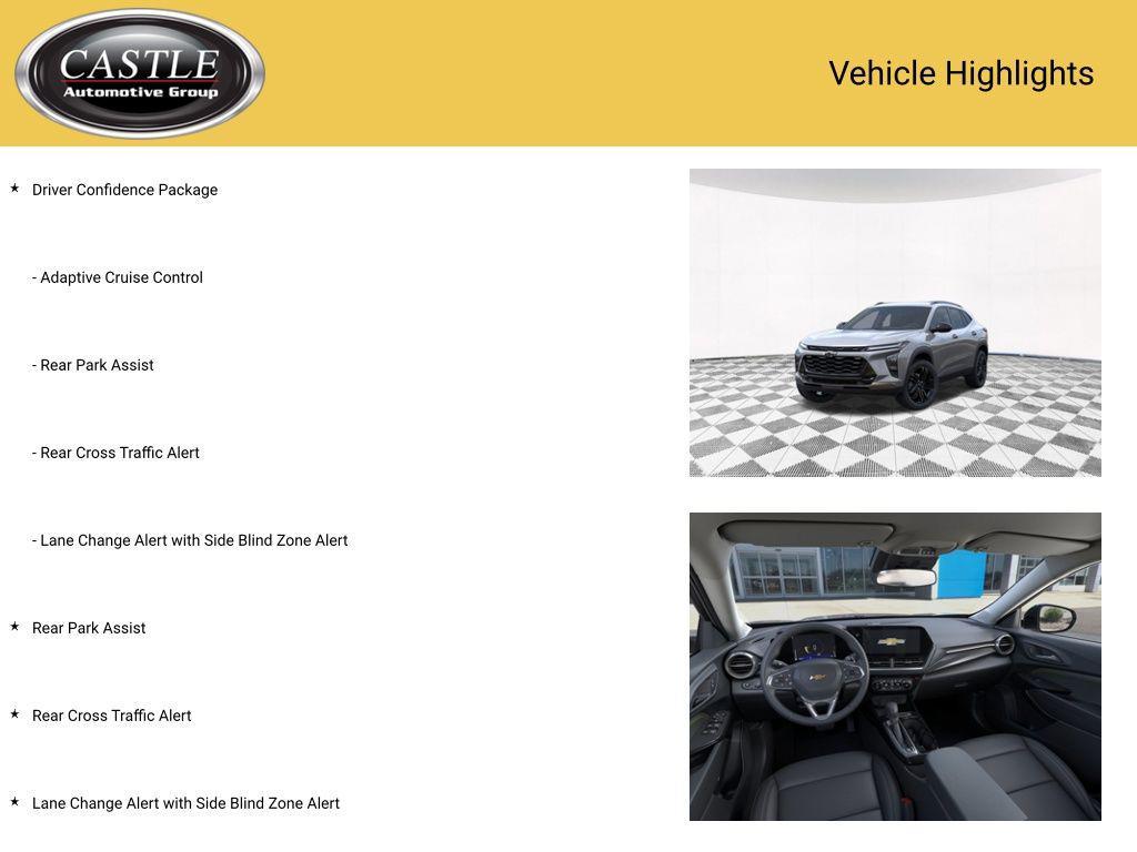 new 2026 Chevrolet Trax car, priced at $25,691