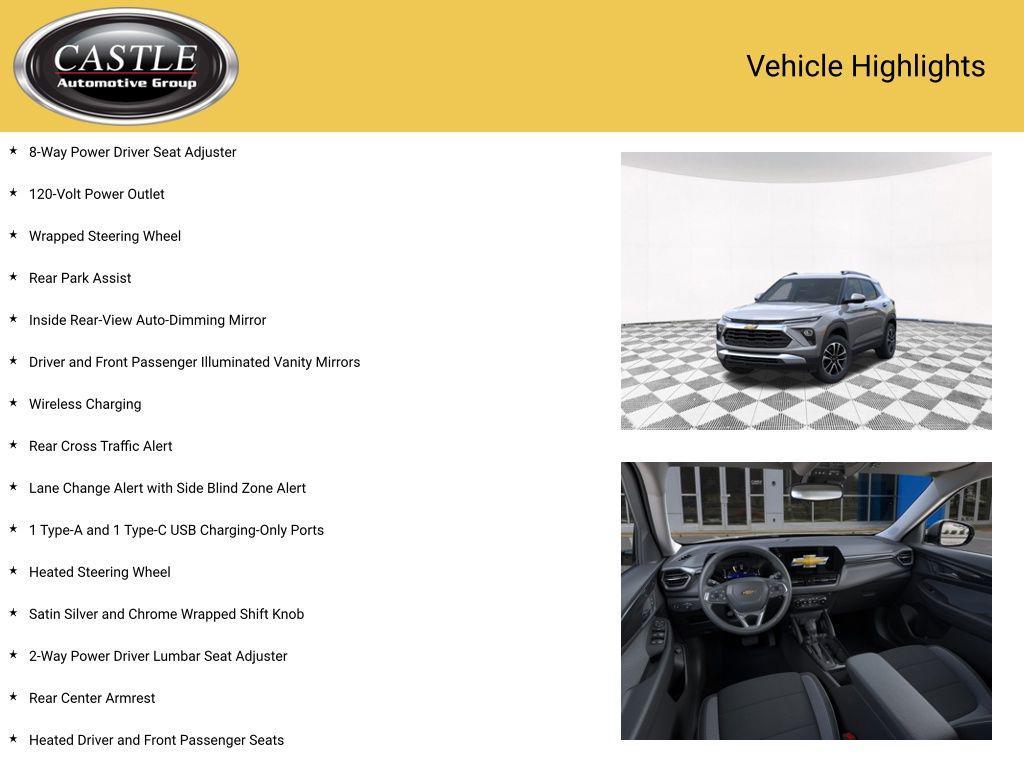 new 2026 Chevrolet TrailBlazer car, priced at $28,280