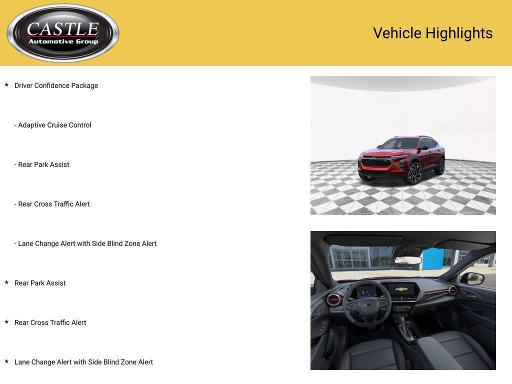 new 2026 Chevrolet Trax car, priced at $25,691