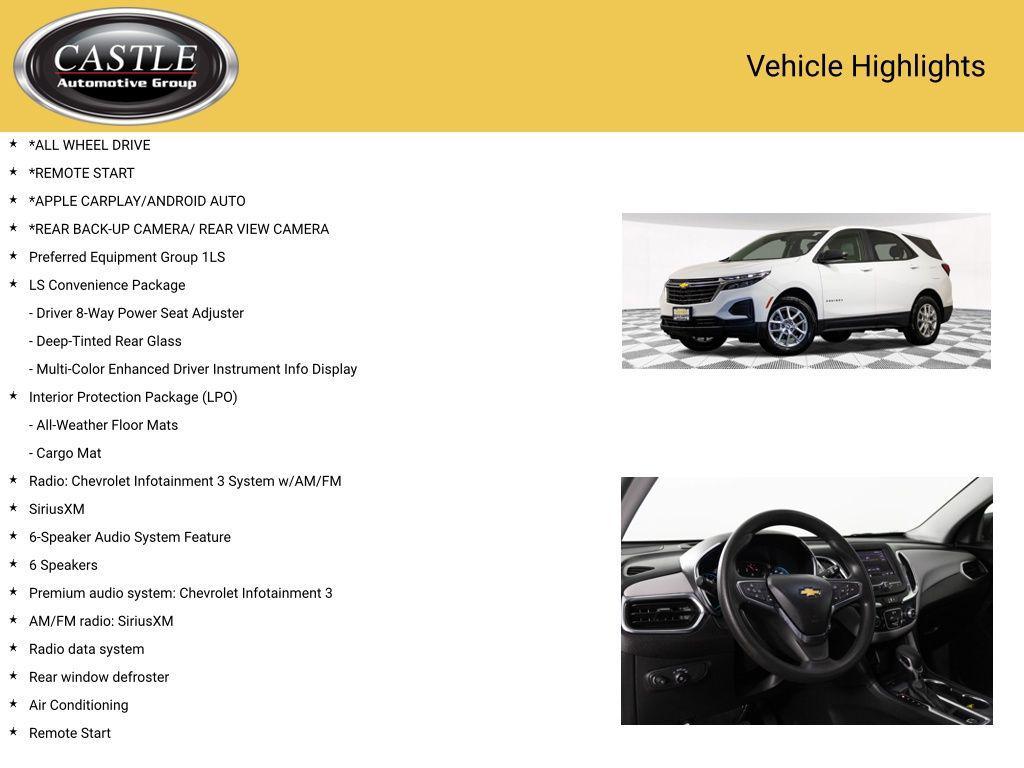 used 2024 Chevrolet Equinox car, priced at $21,800