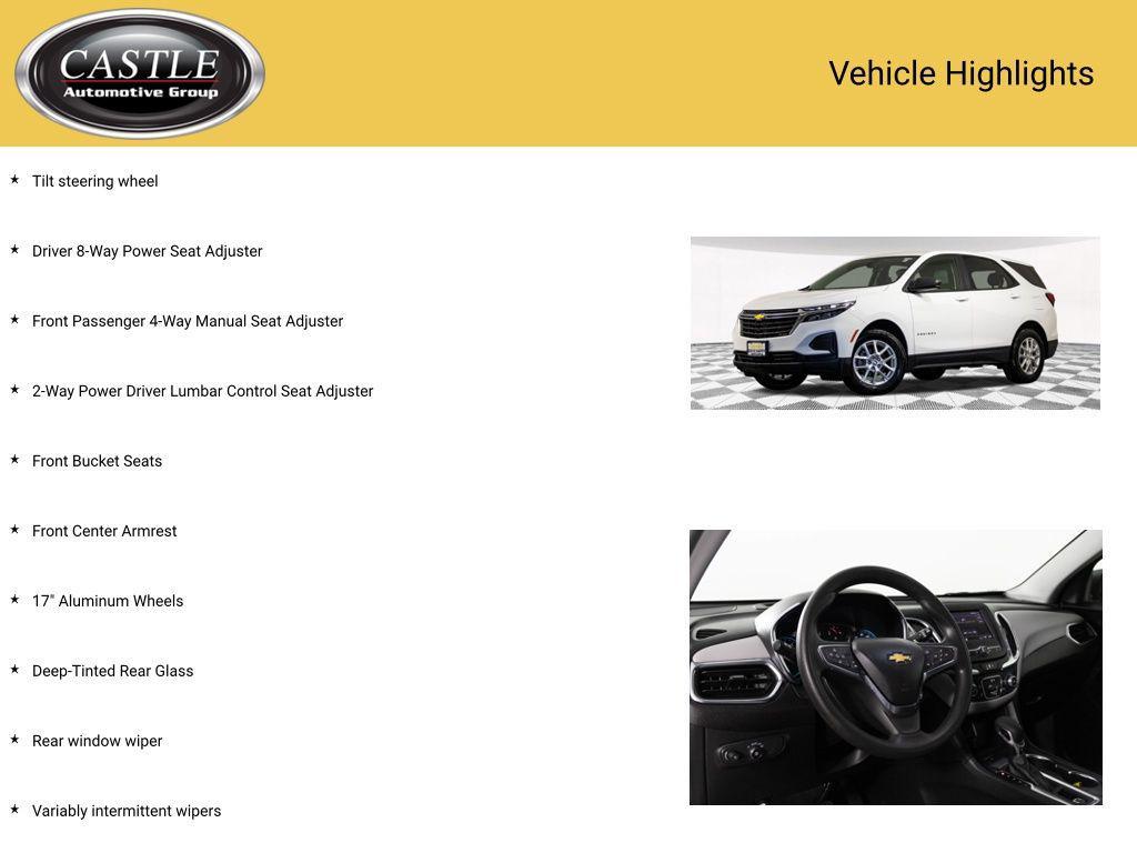 used 2024 Chevrolet Equinox car, priced at $21,800