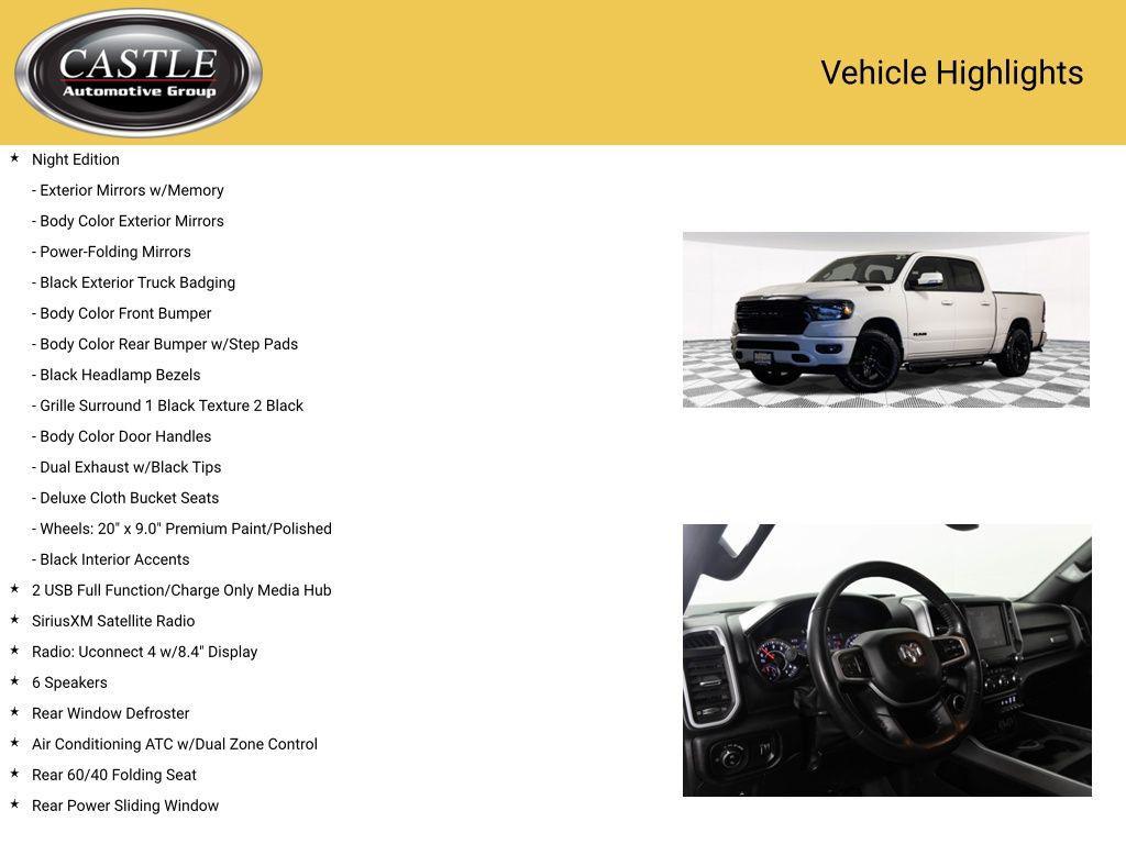 used 2020 Ram 1500 car, priced at $29,400