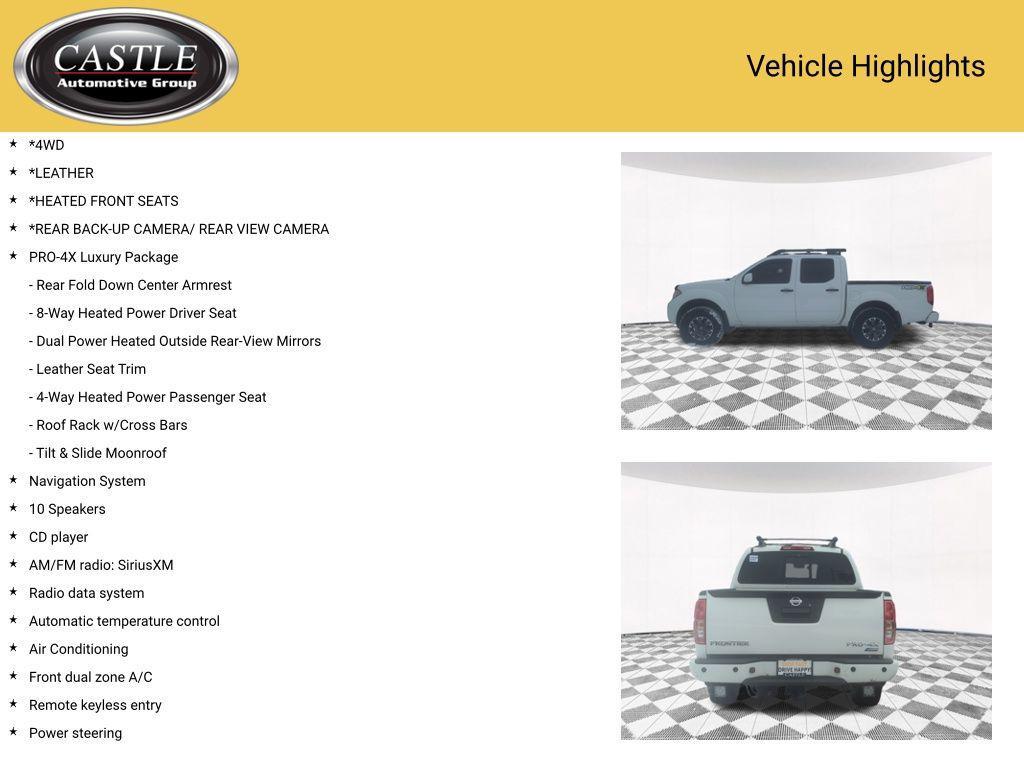 used 2019 Nissan Frontier car, priced at $23,700