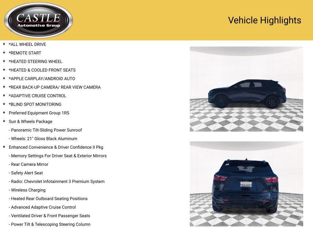 used 2019 Chevrolet Blazer car, priced at $24,998