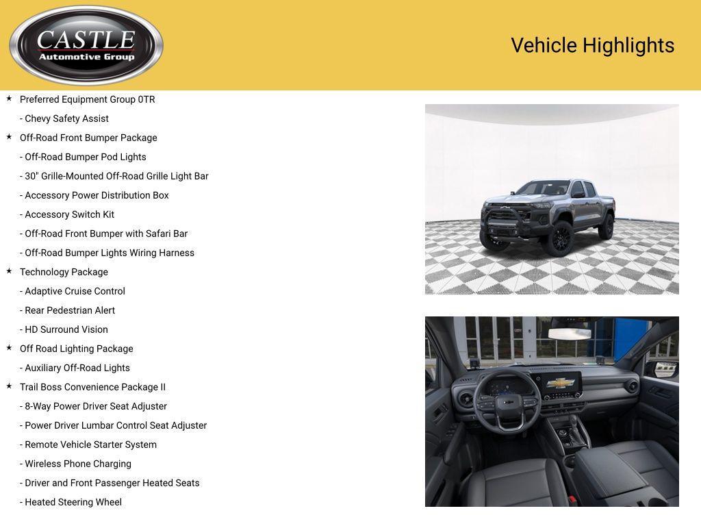 new 2026 Chevrolet Colorado car, priced at $46,557