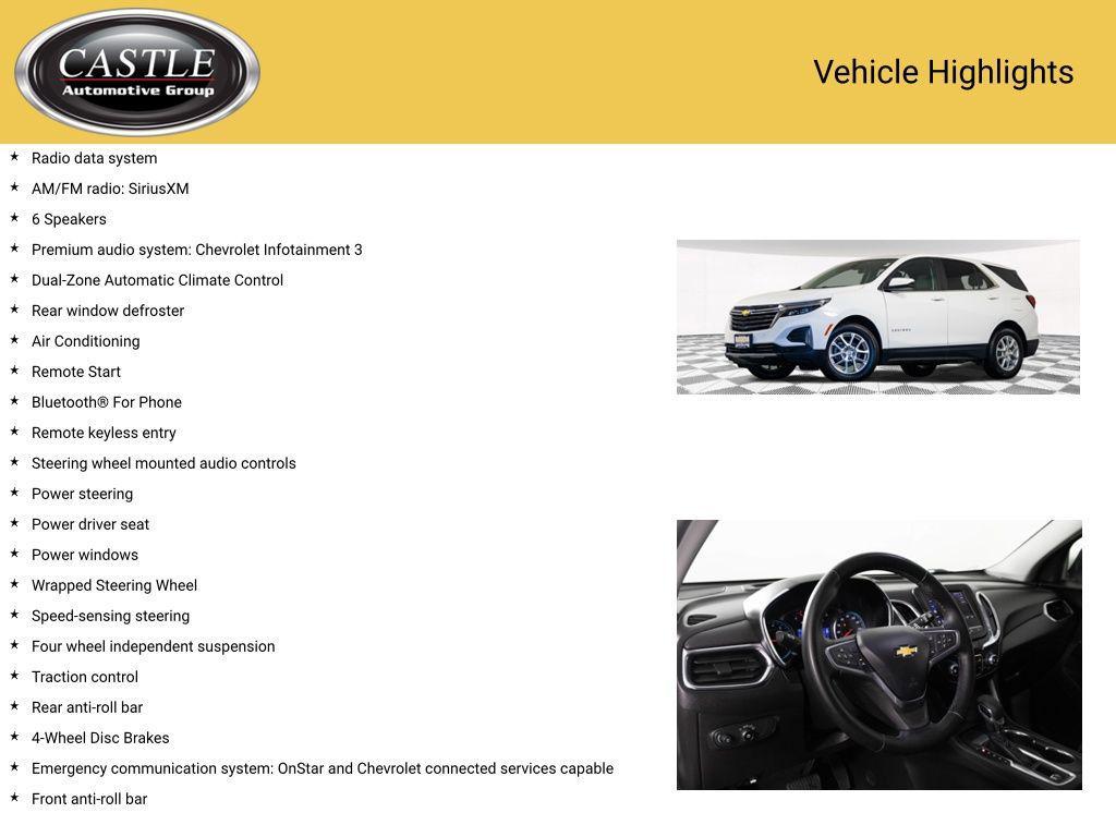 used 2023 Chevrolet Equinox car, priced at $19,800