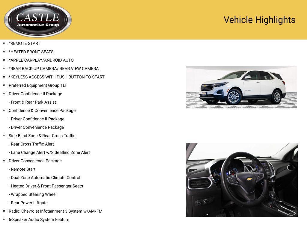 used 2023 Chevrolet Equinox car, priced at $19,800