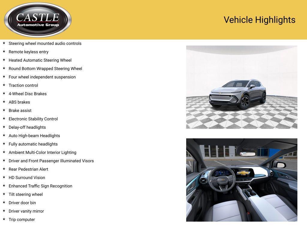 new 2026 Chevrolet Equinox EV car, priced at $30,420