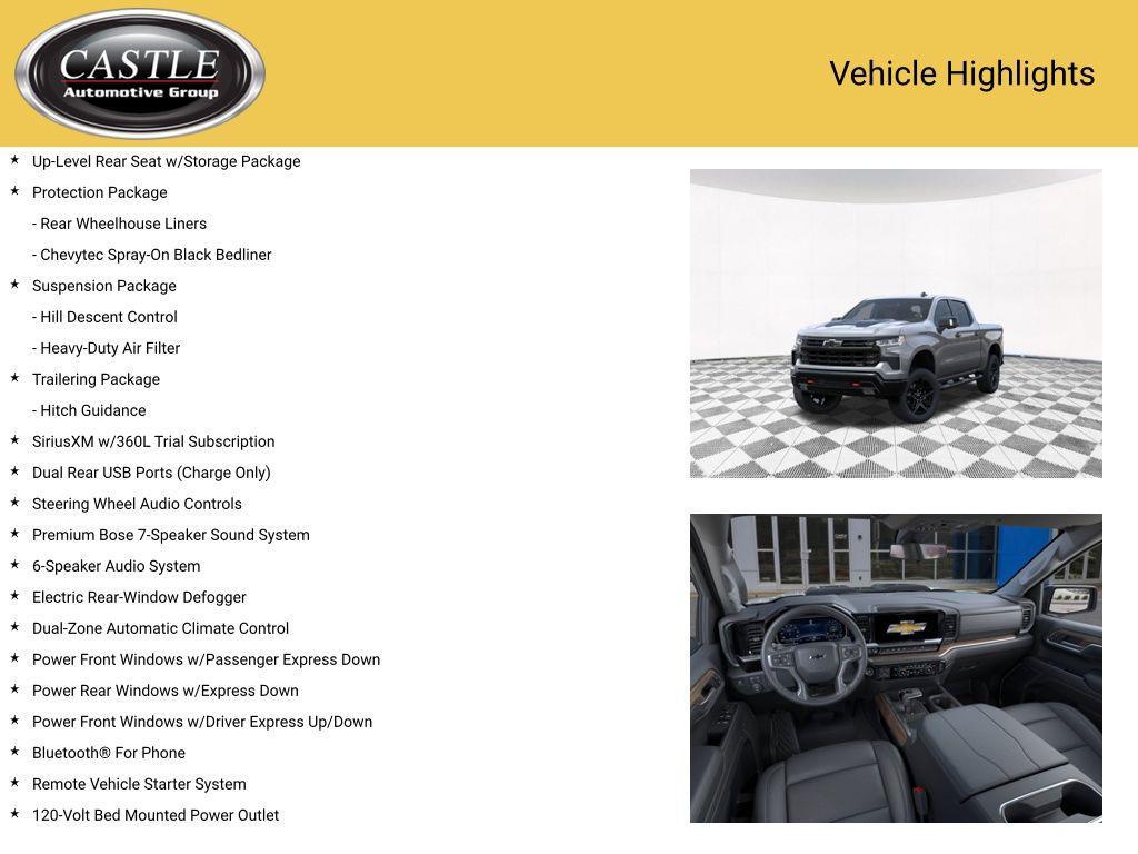 new 2026 Chevrolet Silverado 1500 car, priced at $62,172