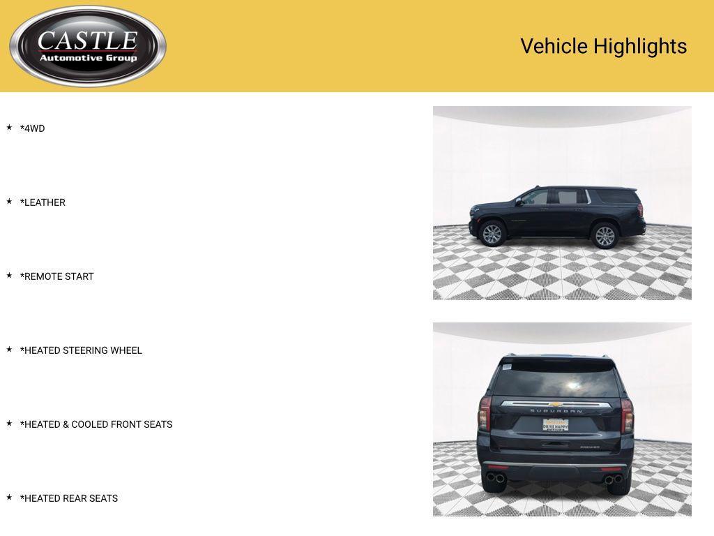used 2024 Chevrolet Suburban car, priced at $68,613