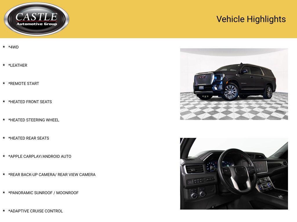 used 2023 GMC Yukon XL car, priced at $54,290