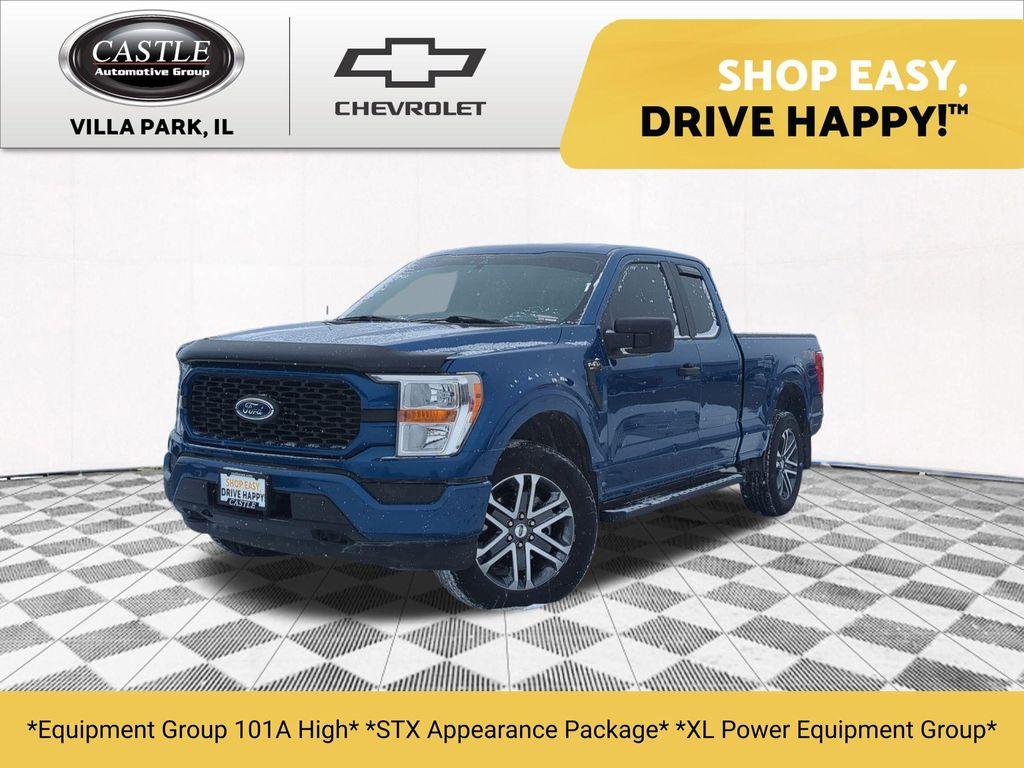 used 2022 Ford F-150 car, priced at $21,800