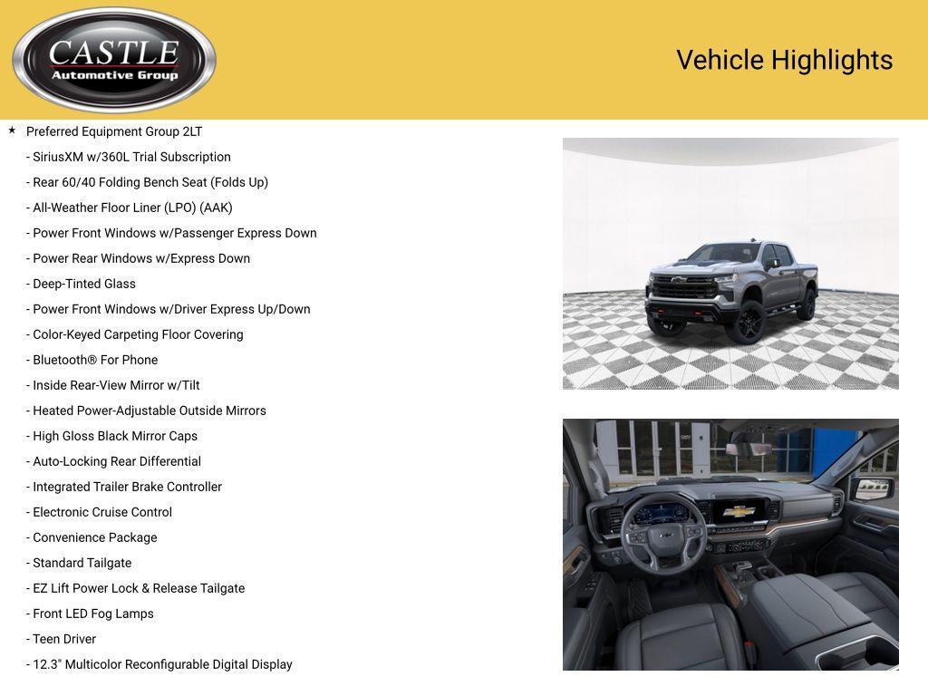 new 2026 Chevrolet Silverado 1500 car, priced at $59,356