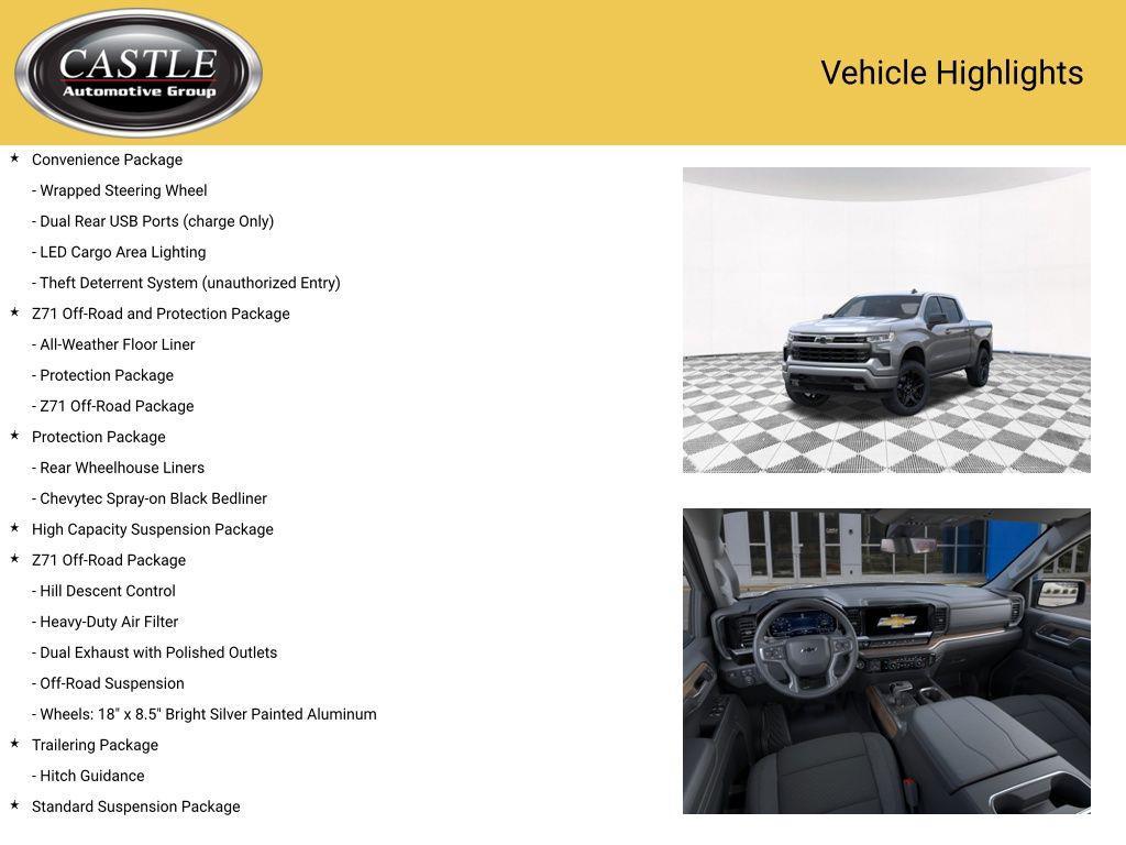 new 2026 Chevrolet Silverado 1500 car, priced at $51,522