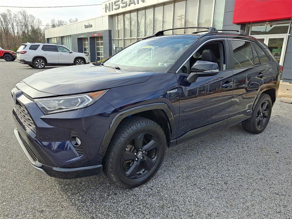 used 2019 Toyota RAV4 Hybrid car, priced at $25,500