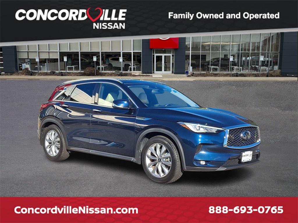 used 2021 INFINITI QX50 car, priced at $23,544