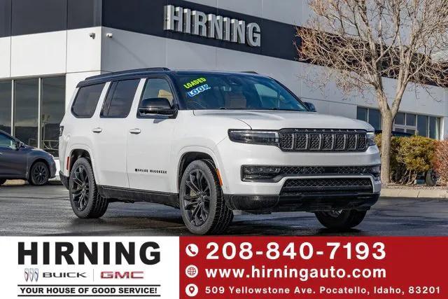 used 2024 Jeep Grand Wagoneer car, priced at $74,900