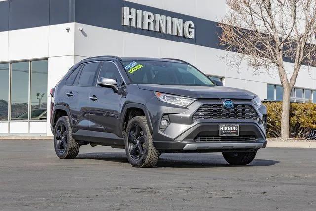 used 2020 Toyota RAV4 Hybrid car, priced at $29,500