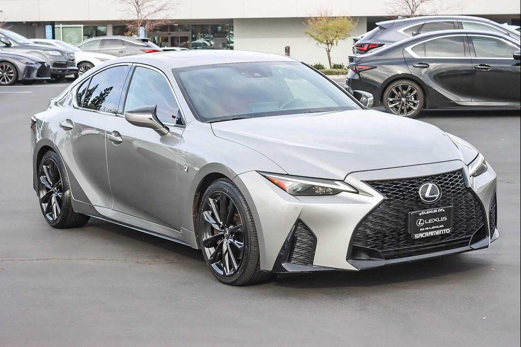 used 2023 Lexus IS 350 car, priced at $41,402