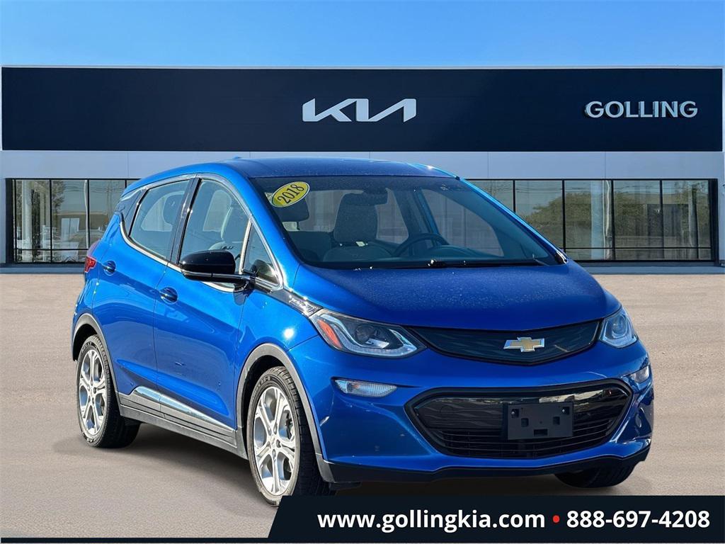 used 2018 Chevrolet Bolt EV car, priced at $11,775