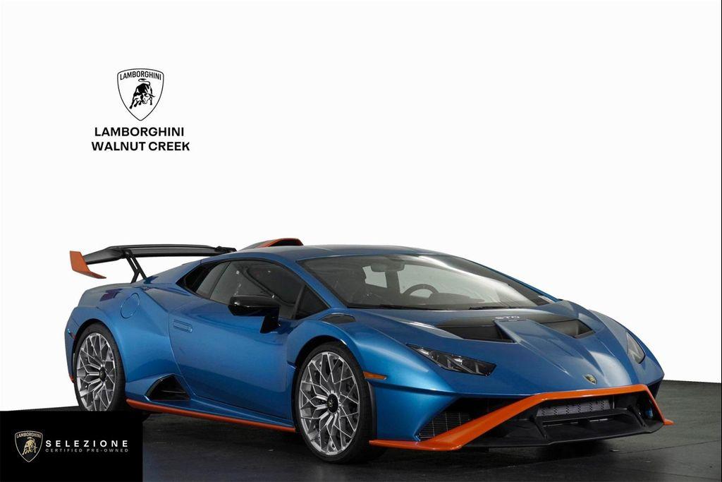 used 2022 Lamborghini Huracan STO car, priced at $389,950