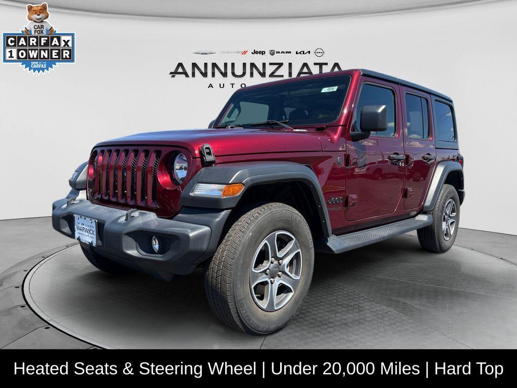 used 2022 Jeep Wrangler Unlimited car, priced at $32,974