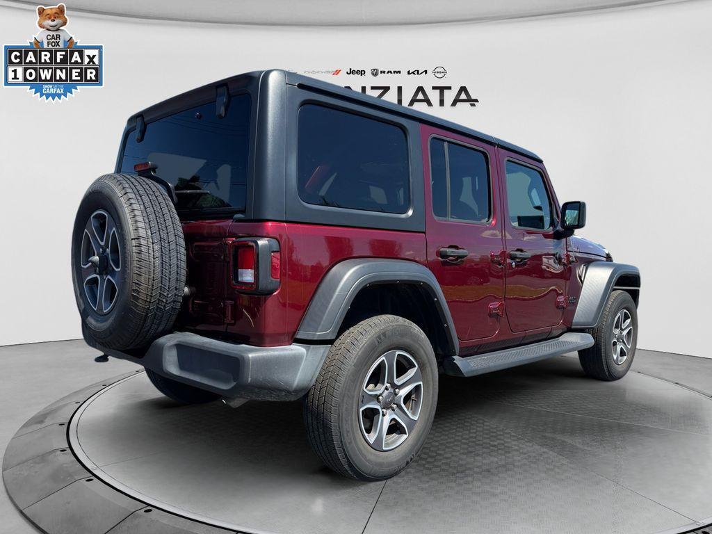 used 2022 Jeep Wrangler Unlimited car, priced at $32,974