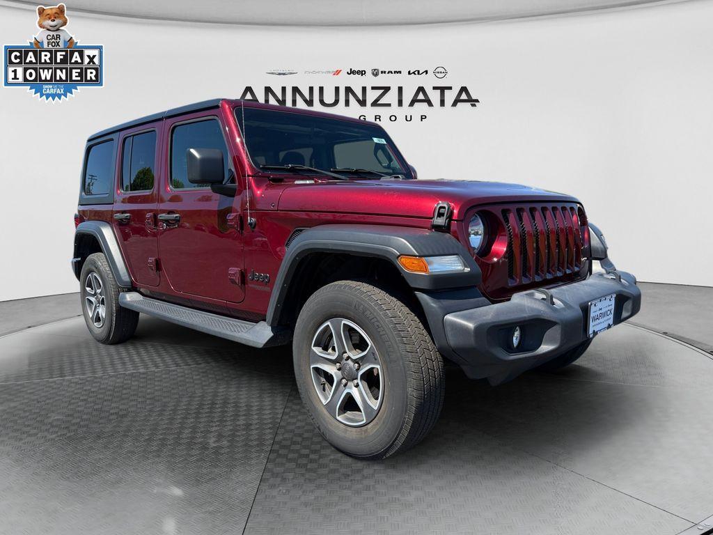 used 2022 Jeep Wrangler Unlimited car, priced at $32,974