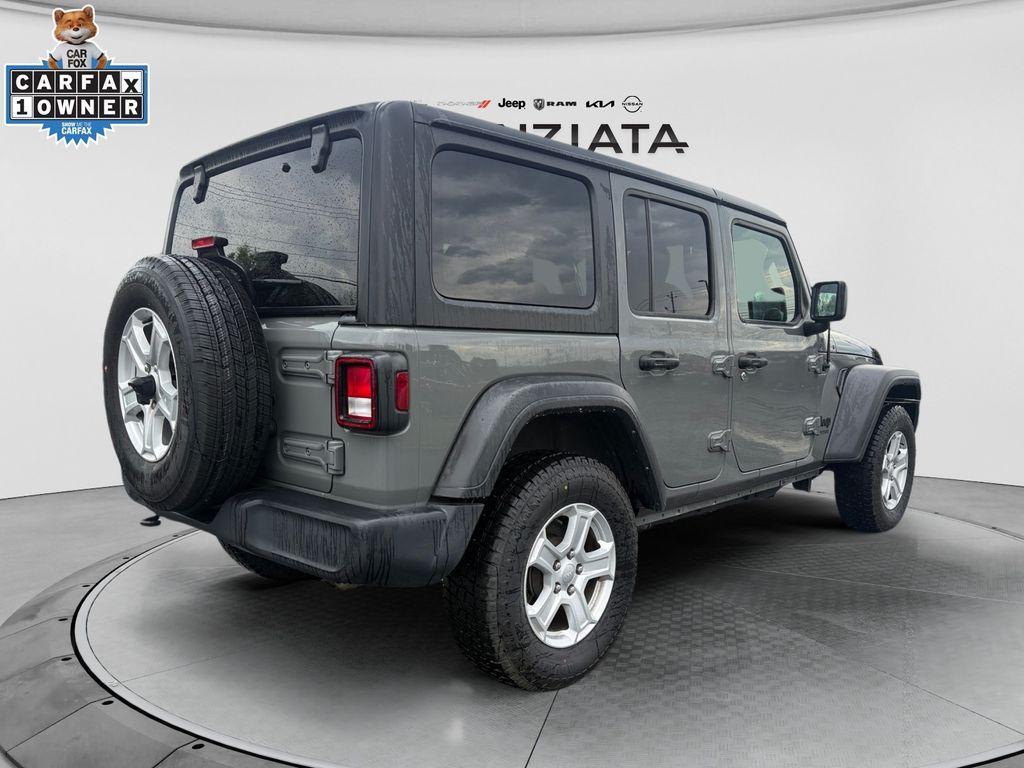 used 2022 Jeep Wrangler Unlimited car, priced at $29,674