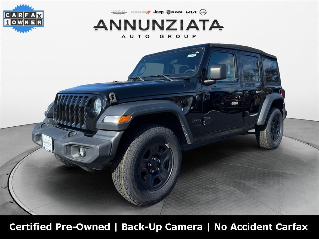 used 2022 Jeep Wrangler Unlimited car, priced at $27,499